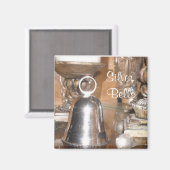 Silberglocken Magnet (Vorderseite/Rückseite)