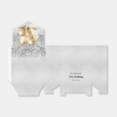 Silbergoldballons zum Geburtstag Vielen Dank Geschenkschachtel (Ungefaltet)