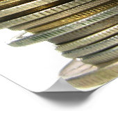 Silbergoldmünztürme Poster (Ecke)
