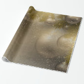 Silbergoldverzierungen Geschenkpapier (Ungerollt)