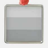 Silbergrau gestreift ornament aus metall (Vorne)