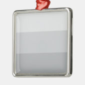 Silbergrau gestreift ornament aus metall (Links)