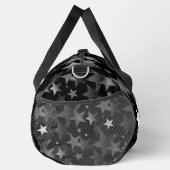 Silbergrau-Sterne-Druck Duffle Bag (Rechts)