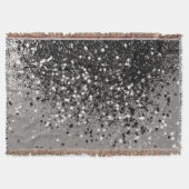 Silbergrauer Glitzer #1 #shiny Decke (Vorderseite)