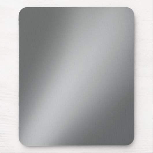 Silbergrauer Mondlichtombre Mousepad (Vorne)