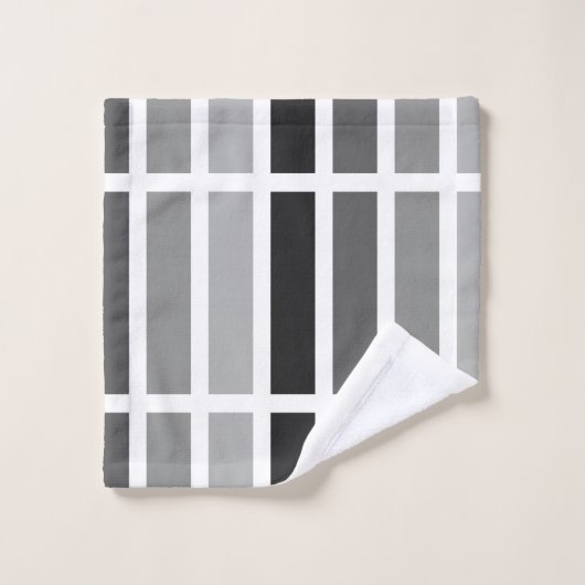 Silbergrauhals Badhandtuch Set (Waschlappen)