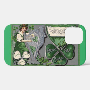 Silberharfe, Kleeblatt, St. Patrick's Day, Vintage Case-Mate iPhone Hülle
