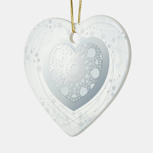 Silberherz, Ornament (Links)