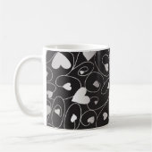Silberherzen Kaffeetasse (Links)