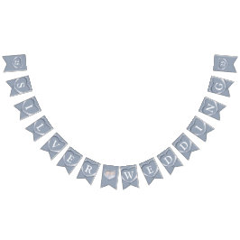 Silberhochzeit 25-jähriges Foto Wimpelkette