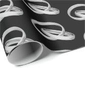 Silberhochzeit Geschenkpapier (Rolleneckpunkt)