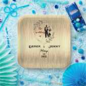 Silberhochzeit Pappteller (Party)