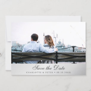 Silberhochzeitsfoto Save The Date
