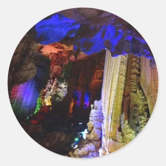 Silberhöhle (Guilin, China) #2-1 Stickers (Vorderseite)