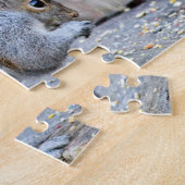 Silberhörnchen Puzzle (Seite)