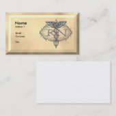 Silberkadukusschwester Visitenkarte (Vorne/Hinten)