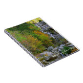 Silberkaskaden, NH Spiral Notebook Notizblock (Rechte Seite)