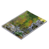 Silberkaskaden, NH Spiral Notebook Notizblock (Linke Seite)