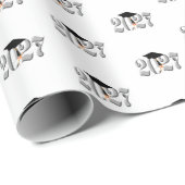 Silberklasse Abschluss 2027 Geschenkpapier (Rolleneckpunkt)