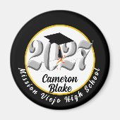 Silberklasse Abschluss 2027 Magnet (Vorne)