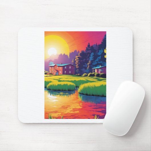 Silberkleber Mousepad (Mit Mouse)
