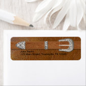 Silberknöpfe und -leder (Insitu)