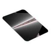 Silberkone mit Hinten von Pastellen Magnet (Rechte Seite)