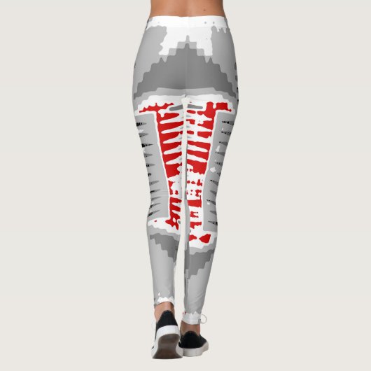 Silberkreuz Leggings (Rückseite)