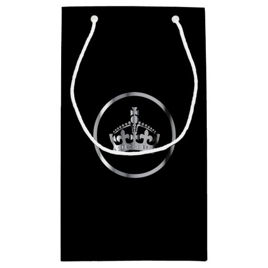 Silberkrone Kleine Geschenktüte (Rückseite)