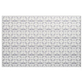 Silberkrone von Herzdiamanten Stoff (Yard (91,4 cm))