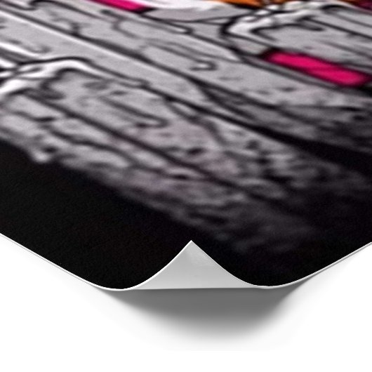 Silberkugel Poster (Ecke)