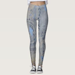 Silberkunstkalligraphie Leggings
