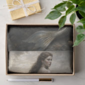 Silberküste Sirene Decoupage Seidenpapier (Geschenk)