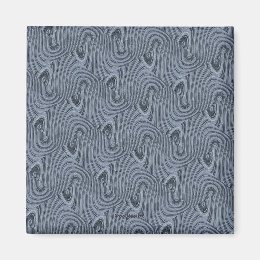 Silberlabyrinth Magnet (Vorne)
