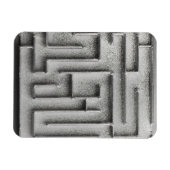 Silberlabyrinth Magnet (Horizontal)