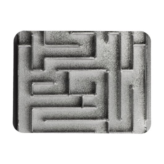 Silberlabyrinth Magnet (Horizontal)