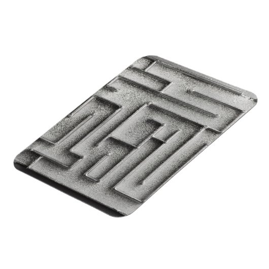 Silberlabyrinth Magnet (Linke Seite)