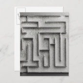 Silberlabyrinth Postkarte (Vorne/Hinten)