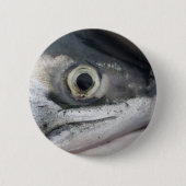 Silberlachsgesicht Button (Vorderseite)