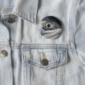 Silberlachsgesicht Button (Beispiel)