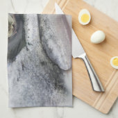 Silberlachsgesicht Handtuch (Viertel Falte)