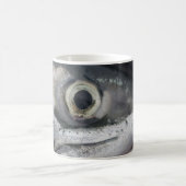 Silberlachsgesicht Kaffeetasse (Mittel)