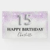 Silberlavene Banner (Horizontal)