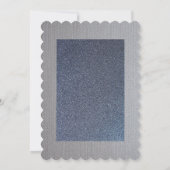 Silberliebhaber Einladung (Rückseite)