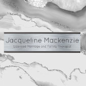 Silberlizenzierte Ehe- und Familientherapeutin Türschild