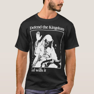 Silbermaske König Baldwin Iv Meme Der Aussätzige K T-Shirt
