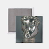 Silbermaske, römisch, 1. magnet (Vorderseite/Rückseite)