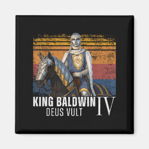 Silbermasken-König Baldwin IV Goldene Maske Mittel Magnet