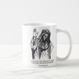 Silbermasken-König Baldwin Iv Meme Der Aussätzige  Kaffeetasse