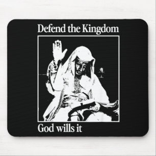 Silbermasken-König Baldwin Iv Meme Der Aussätzige Mousepad